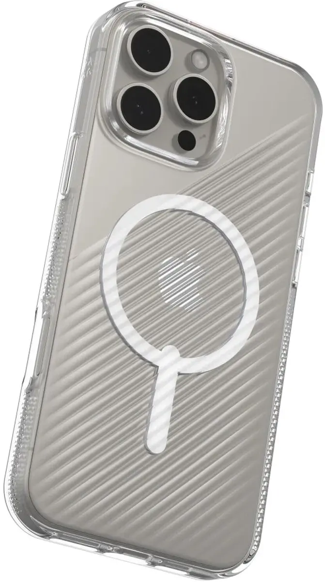 ZAGG Luxe Snap Mag iPhone 16 Pro Max Hoesje - 702315013 - Transparant - afbeelding 6 van 6