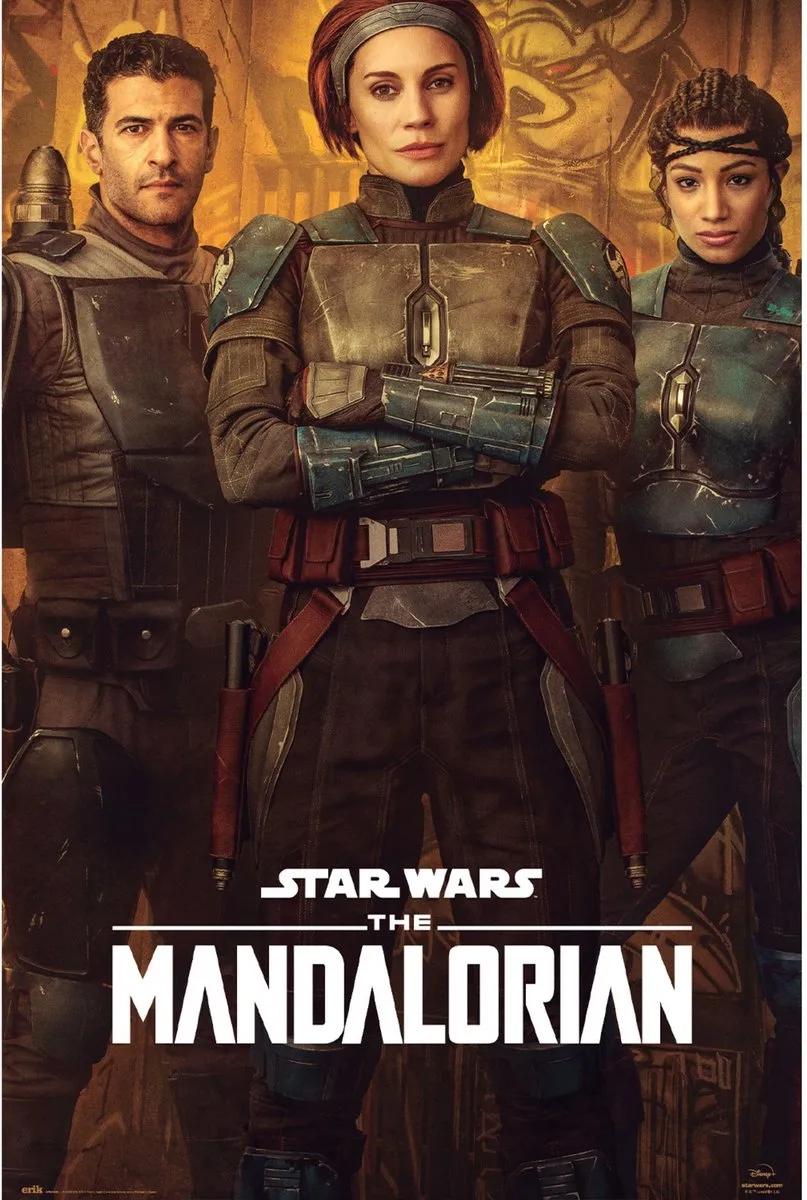 Star Wars The Mandalorian Bo-Katan Poster - Divers