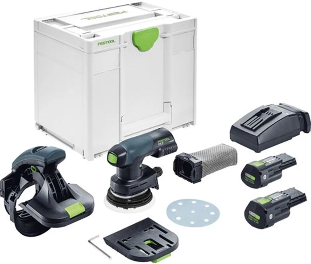 Festool ES-ETSC 125 3.0 I-Plus Accu Kantenschuurmachine 18V
