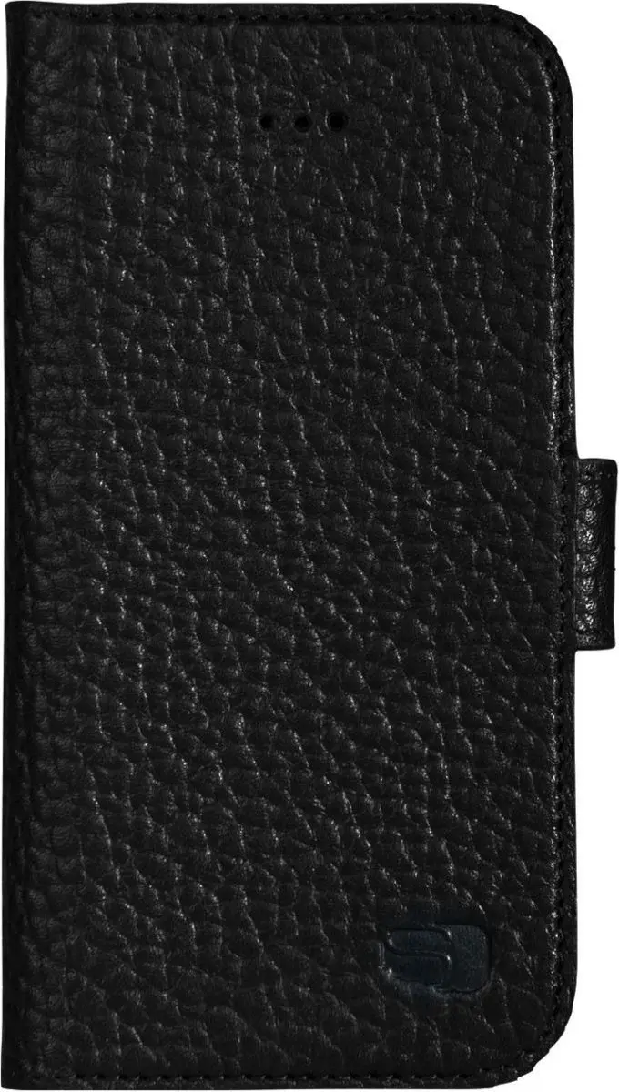 Senza Exquisite Leren Portemonnee iPhone 6/6s - 3 Pasjes - Zwart WALCS1006