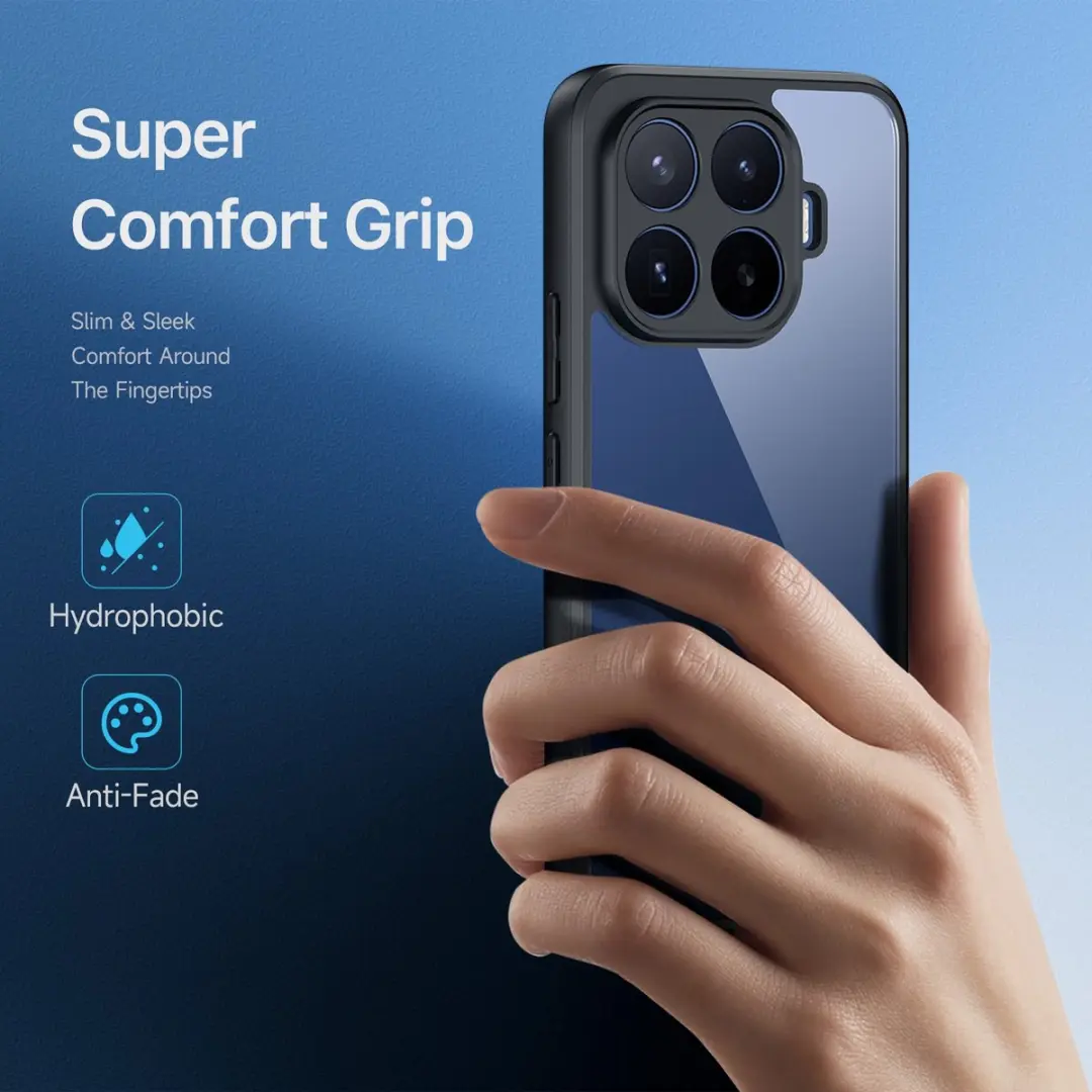 Dux Ducis Aimo Series Hoesje Xiaomi 17T Pro - Zwart - BACK-DUXM-X17TP