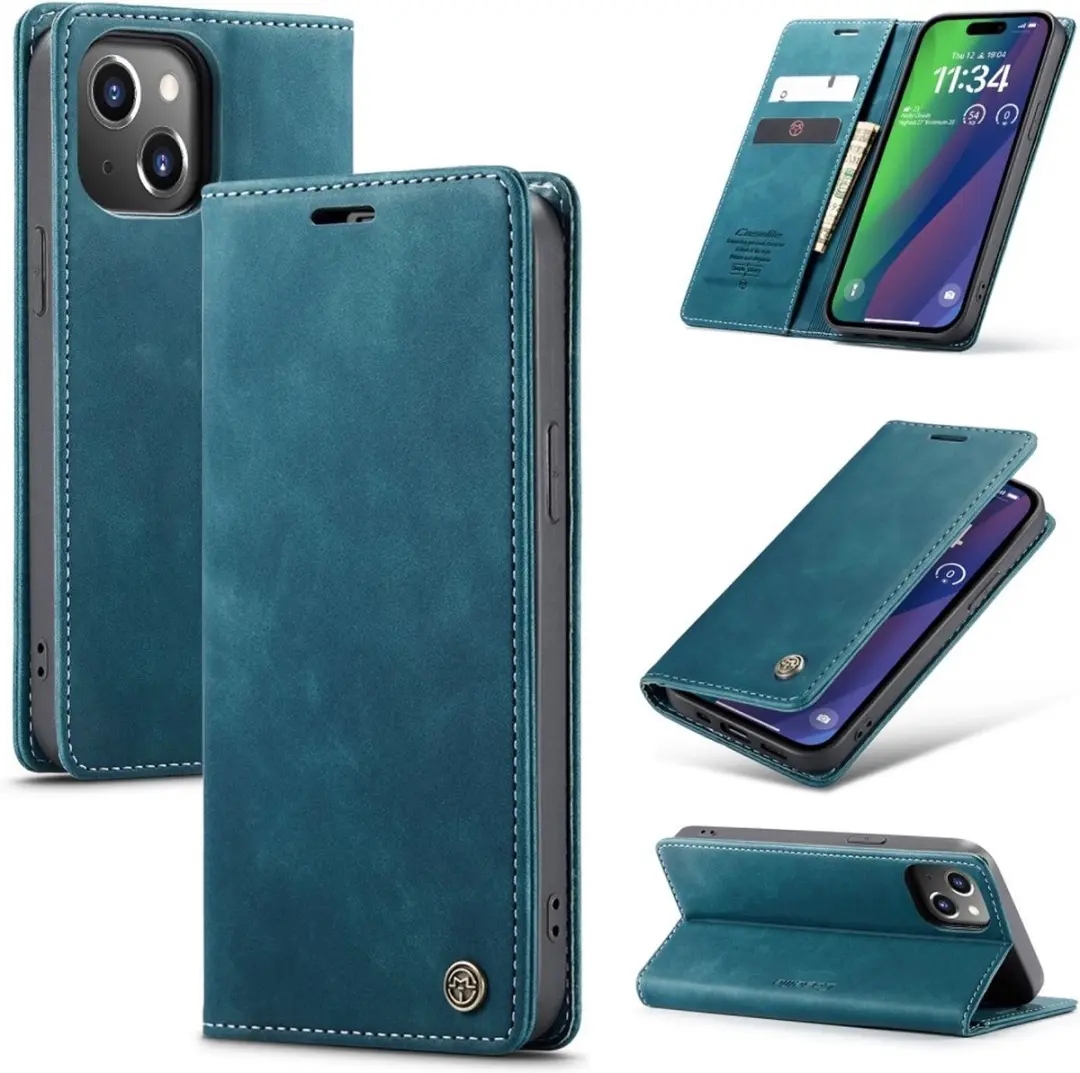 Caseme 013 Book Case iPhone 16 Plus Hoesje