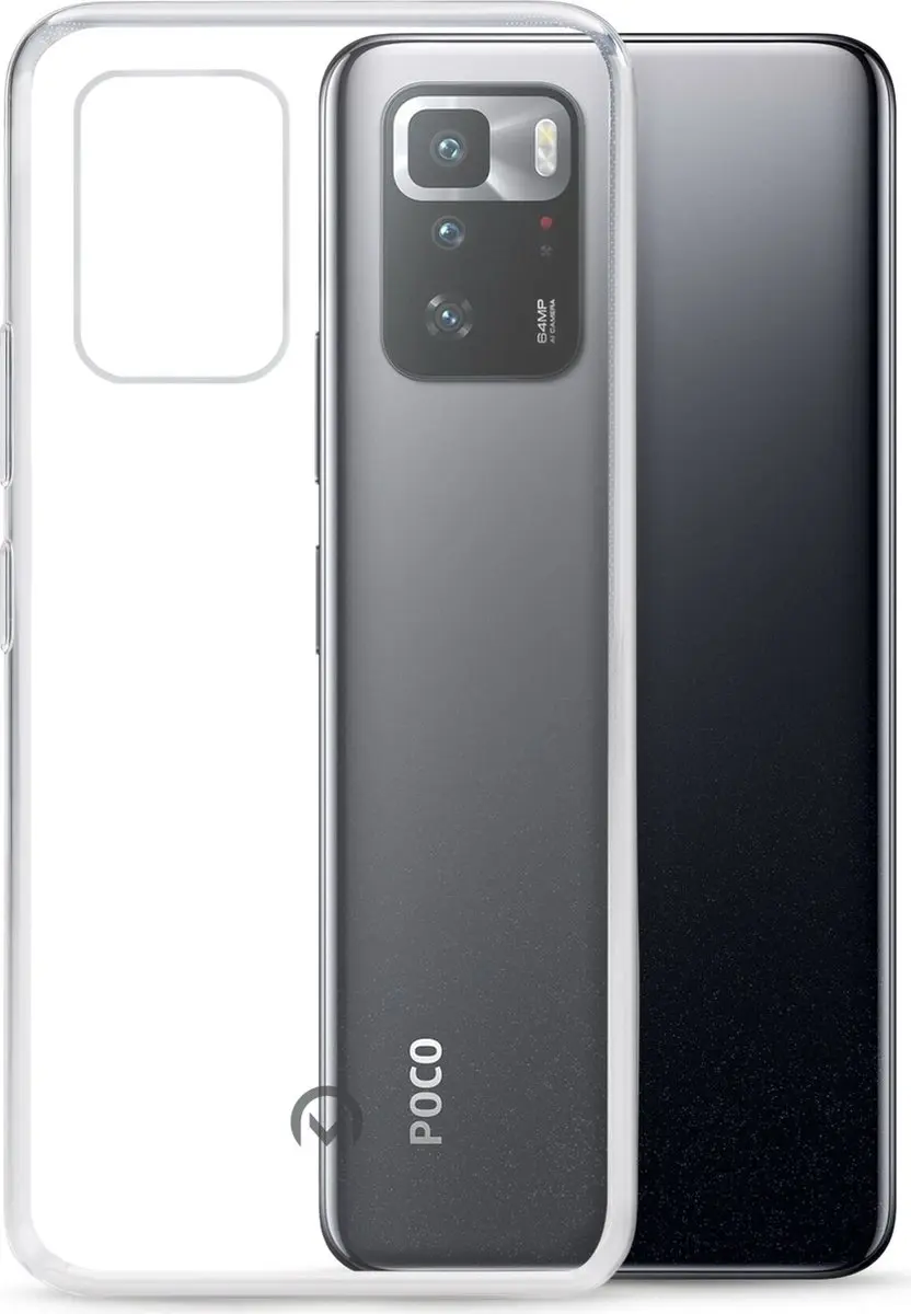 Mobilize POCO X3 GT Hoesje TPU - Transparant MOB-GCC-POCOX3GT