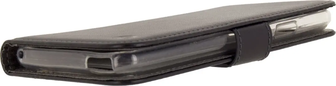 Mobilize Classic Gelly Wallet Bookcase Wileyfox Spark+ - Pasjeshouder Zwart