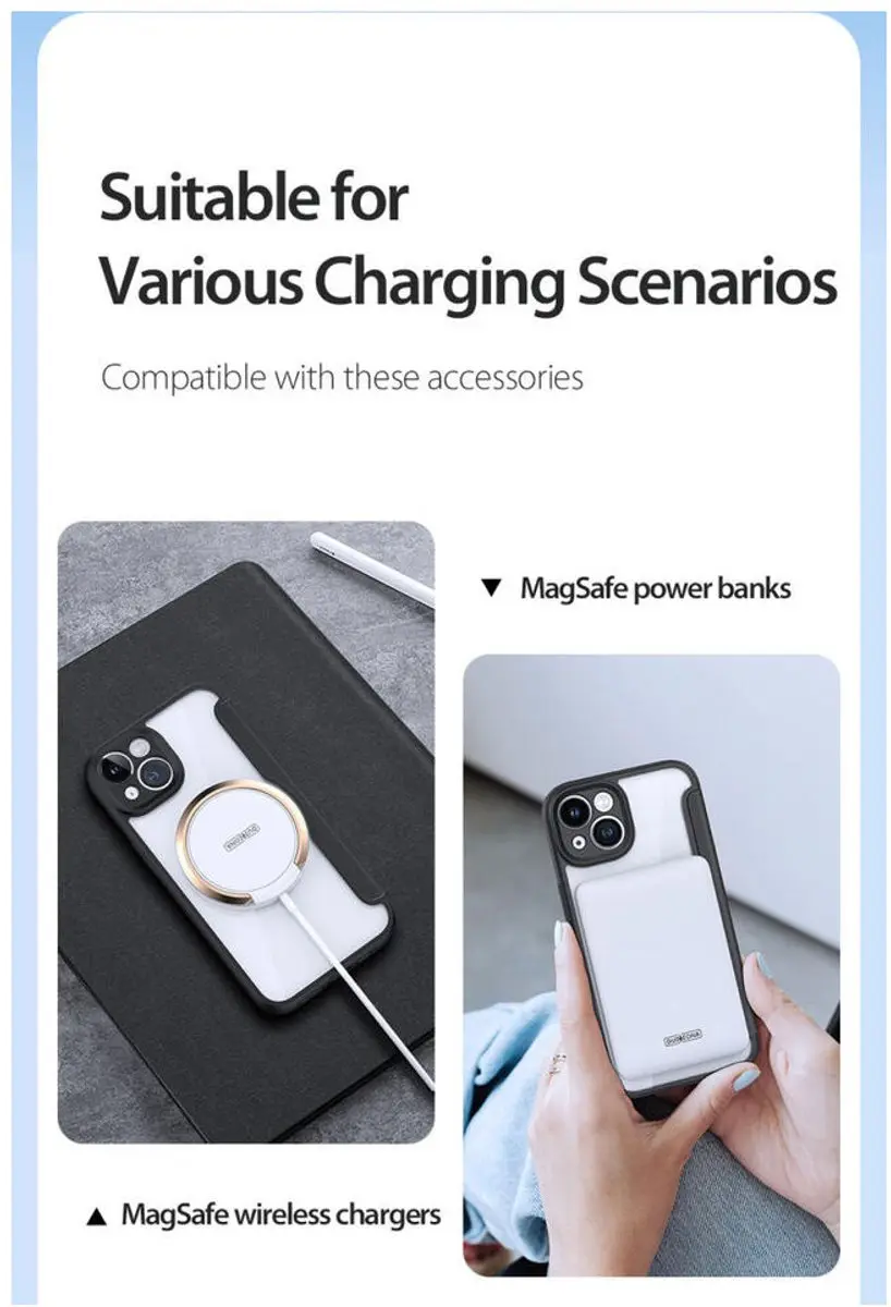 Dux Ducis iPhone 14 Pro Hoesje - MagSafe Book Case - Zwart - afbeelding 6 van 6