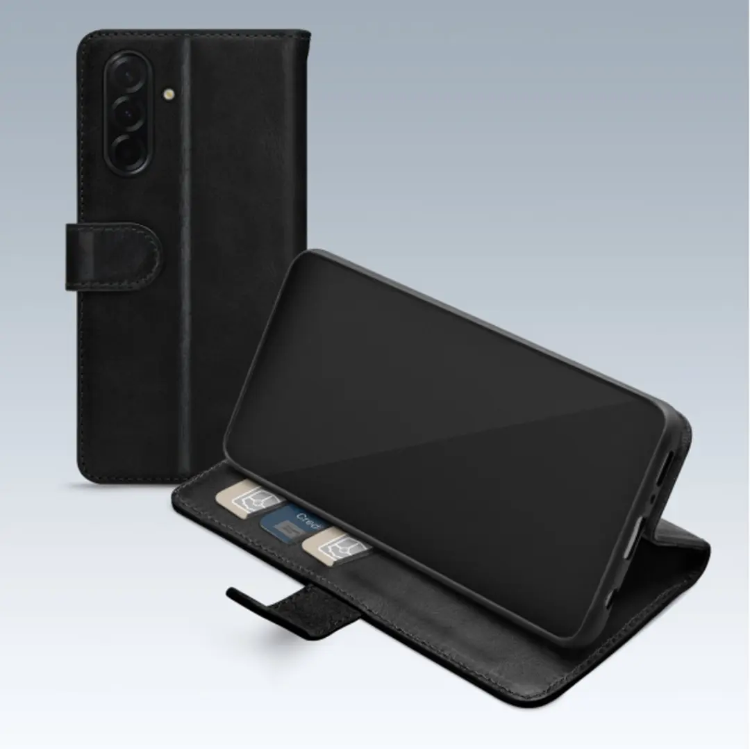 Mobilize Premium Gelly Wallet Bookcase Samsung Galaxy A57 - Zwart