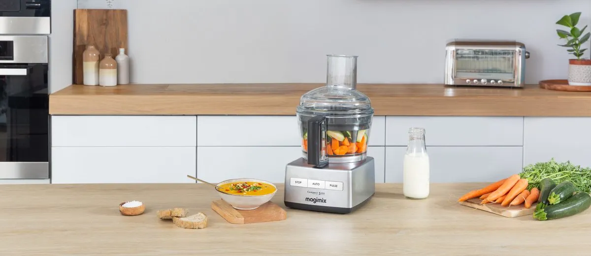 Magimix CS 3200 Foodprocessor - 650W - Mat Chroom