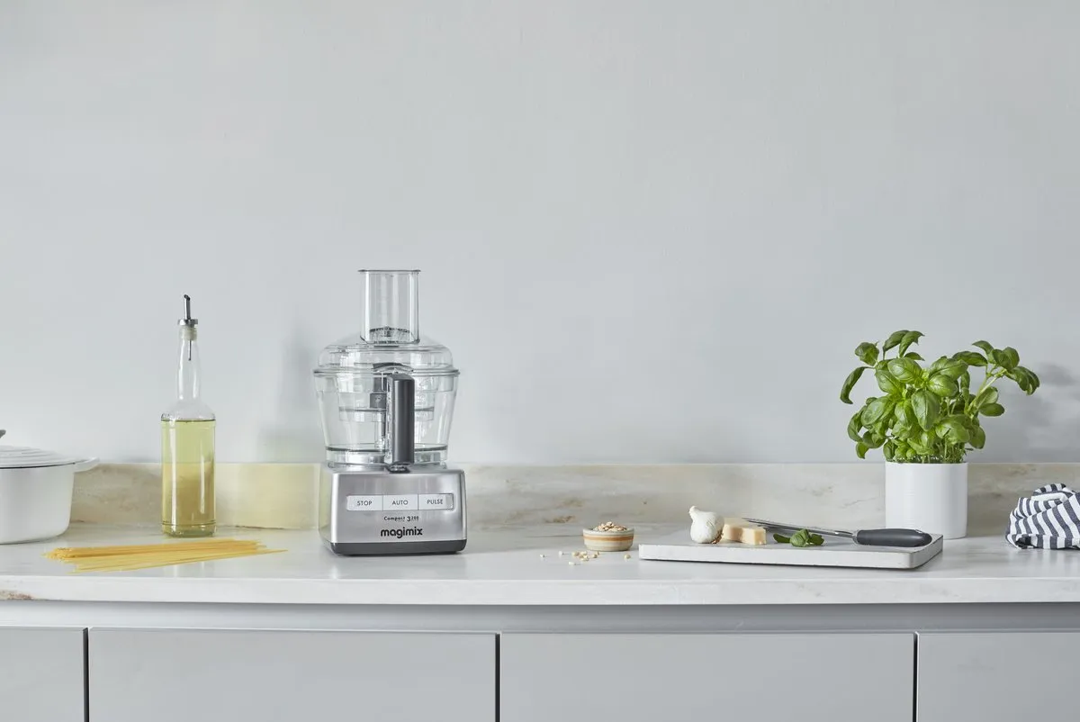 Magimix CS 3200 Foodprocessor - 650W - Mat Chroom