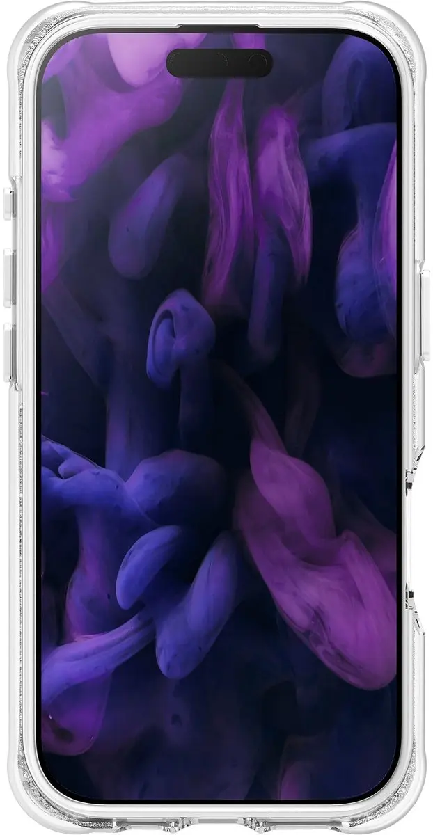 Laut Aero Sparkle iPhone 17 Pro Hoes - Crystal Clear - 6m Valbeveiliging