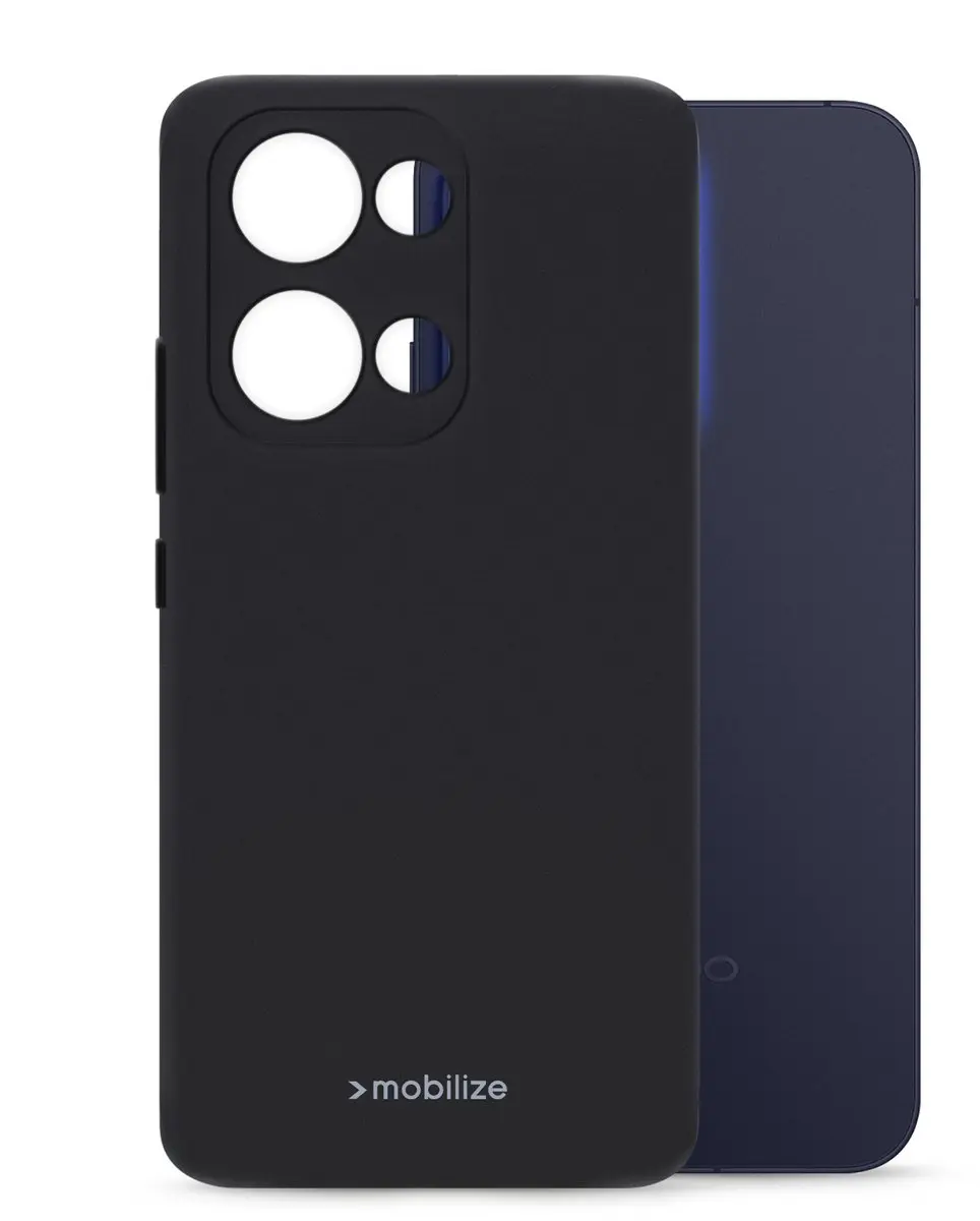 Mobilize Reno 13 TPU Hoesje - Zwart - MOB-RGCMB-RENO135G