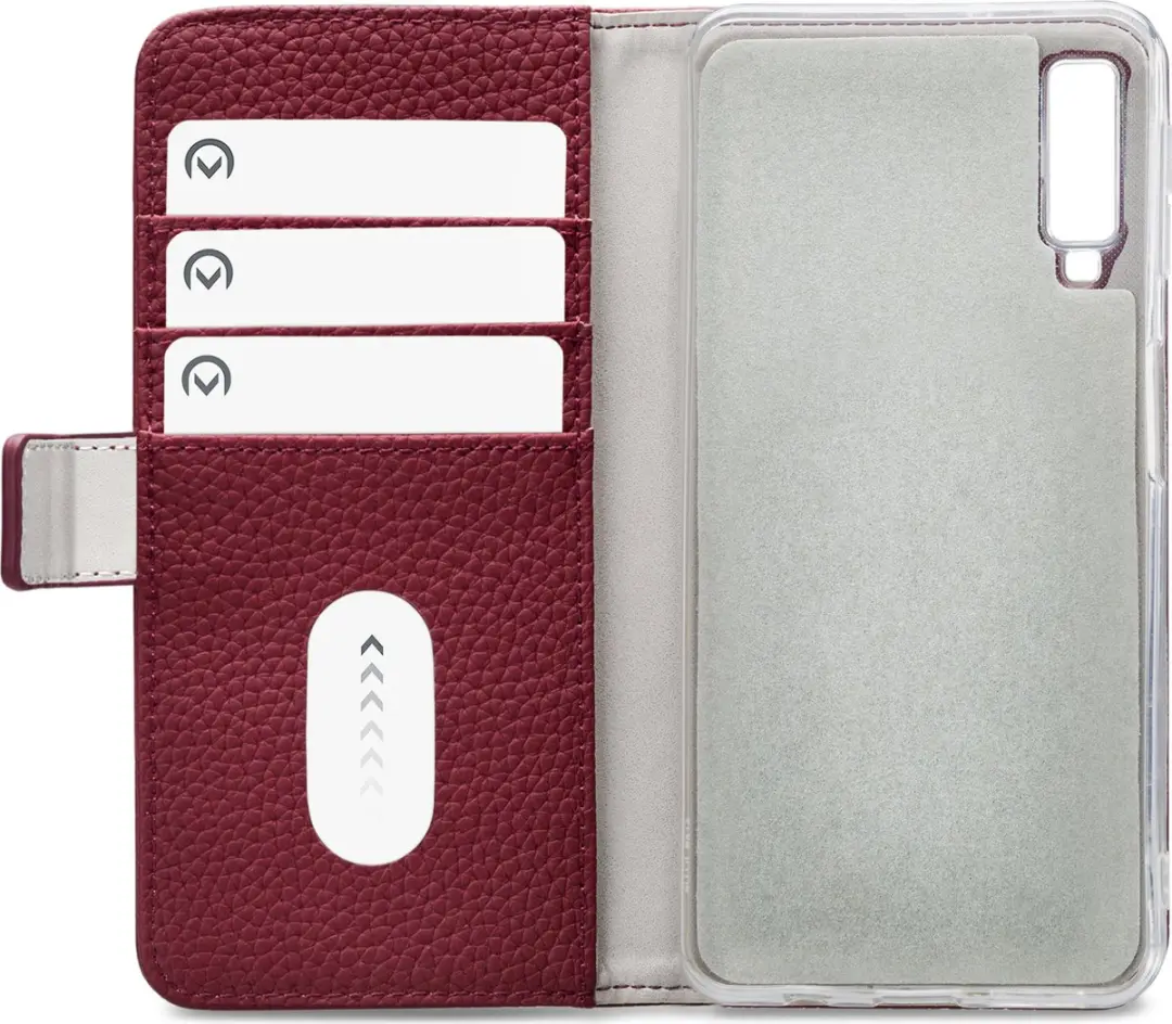 Mobilize Elite Gelly Bookcase Portemonnee Samsung Galaxy A7 (2018) - Bordeaux Rood