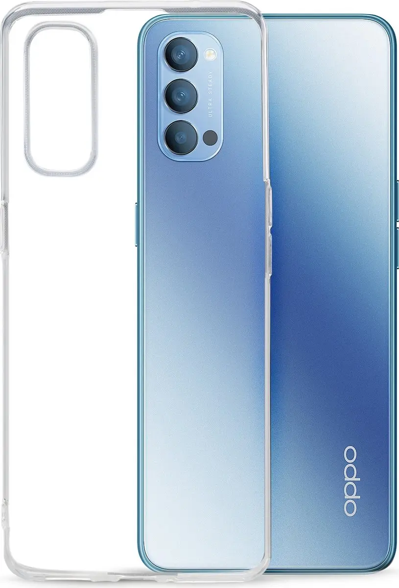 Mobilize Oppo Reno 4 5G TPU Hoesje - Transparant