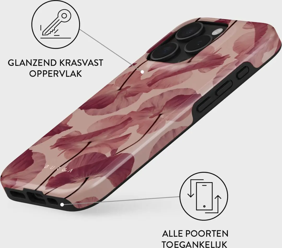 Burga Tough Case iPhone 16 Pro VM_10_IP16PRO_TH - Tender Kiss
