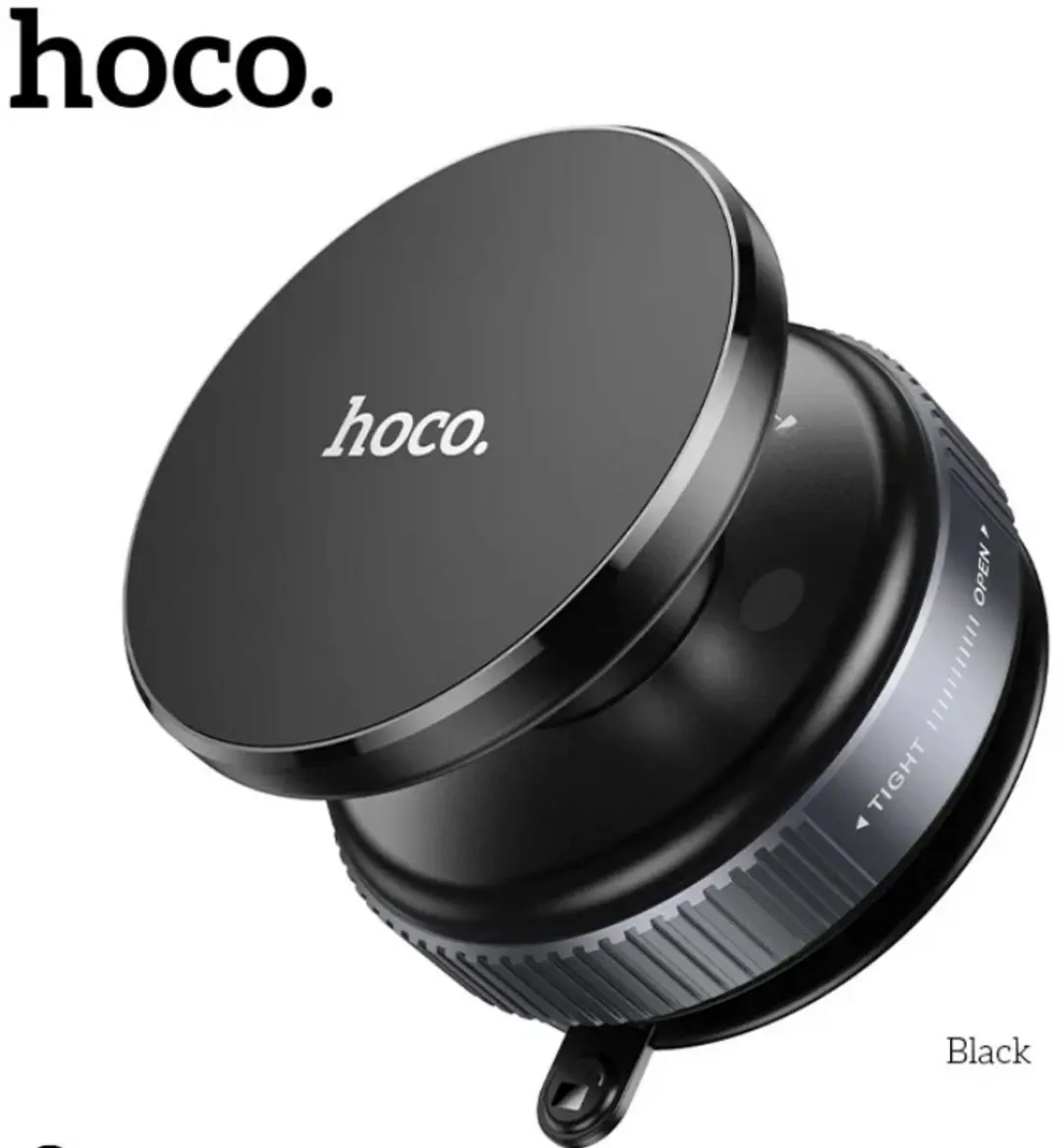 Hoco DCA62 Telefoonhouder Zuignap - Universeel 7 Inch - Zwart