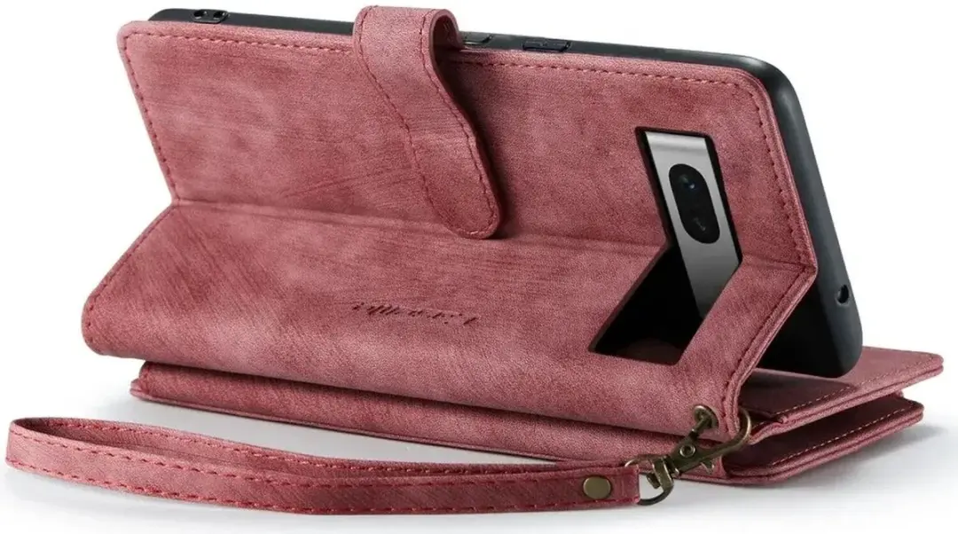 Caseme C30 Hoesje Google Pixel 7a - Rood - afbeelding 6 van 6