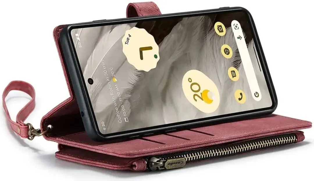 Caseme C30 Hoesje Google Pixel 7a - Rood