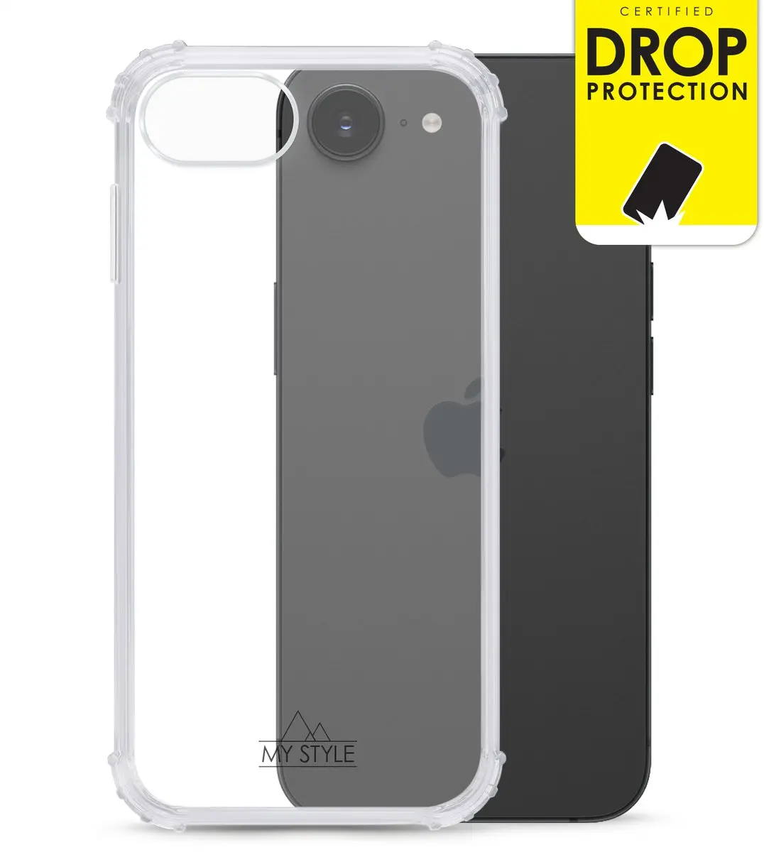 My Style MSPFCS1131 iPhone 16e Telefoonhoesje - Transparant