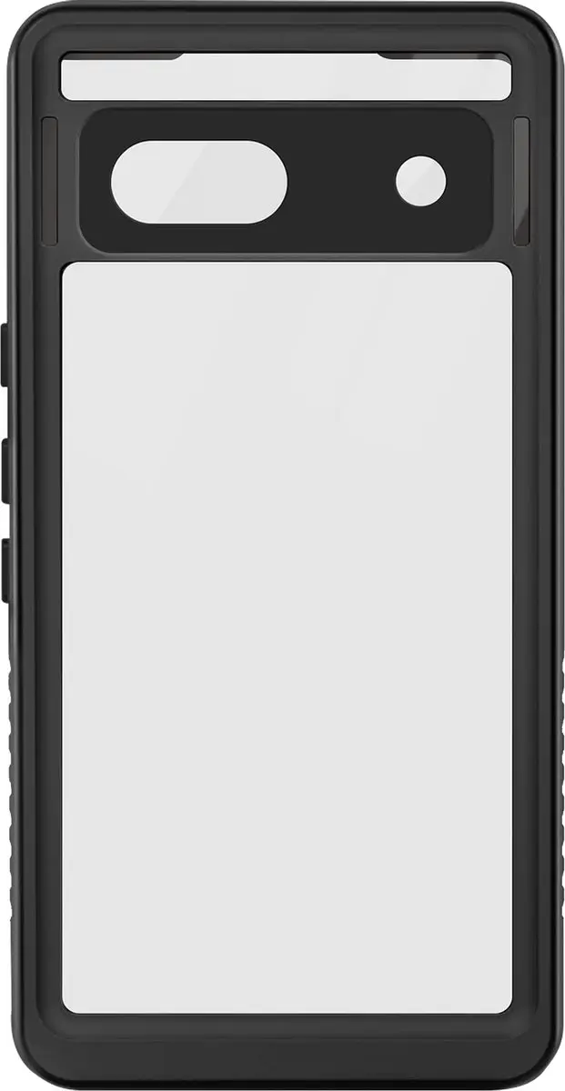 Redpepper Waterdicht Hoesje Pixel 7A BACK-REDP-PX7A - Transparant zwart - afbeelding 5 van 6