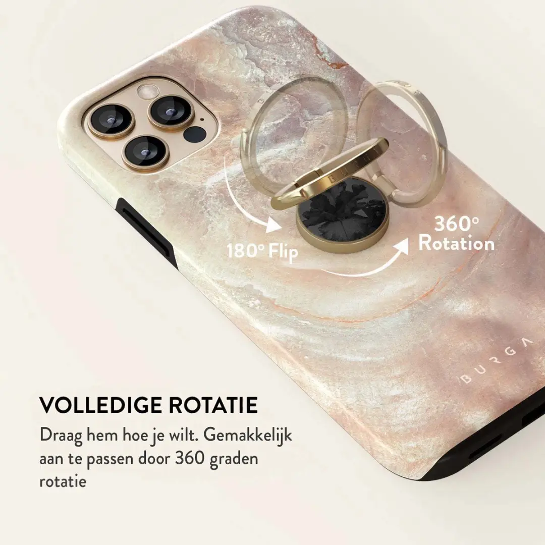 Burga Ringholder Gold - Telefoonbutton - Nocturnal