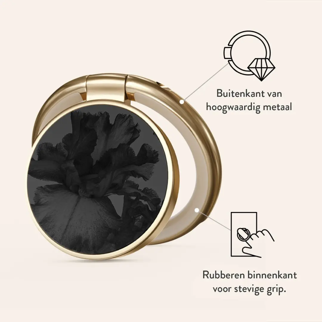 Burga Ringholder Gold - Telefoonbutton - Nocturnal
