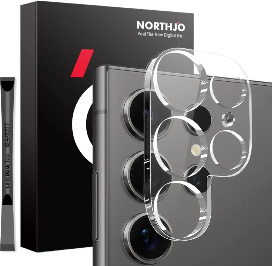 NORTHJO 9H Tempered Glass Camera Lens Protector