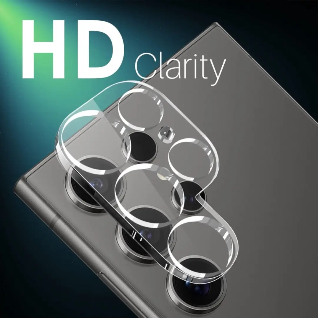 NORTHJO 9H Tempered Glass Camera Lens Protector - Samsung Galaxy S25 Ultra - Transparant