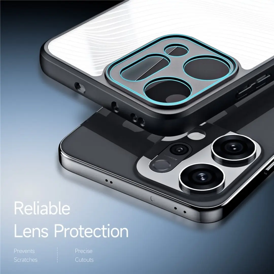 Dux Ducis Aimo Series Hoesje OPPO Reno 14 - Zwart - afbeelding 6 van 6