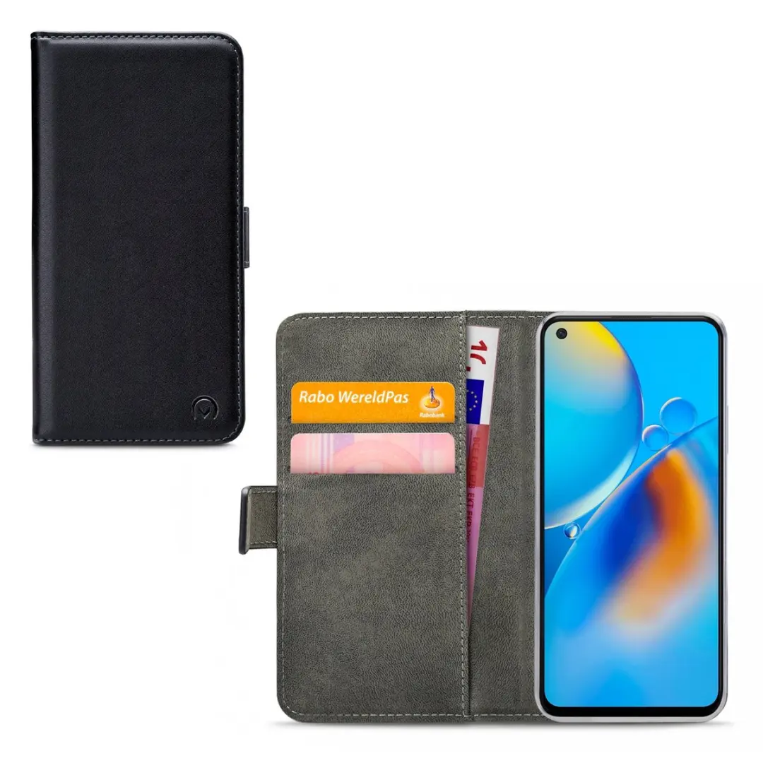 Mobilize Oppo A74 4G Hoesje Classic Gelly Wallet Book Case - Zwart