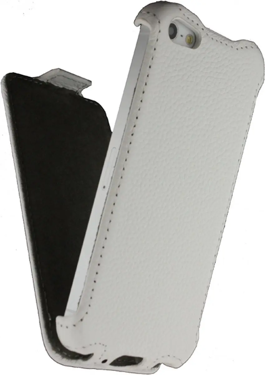 Mobilize Slim Flip Case iPhone 5/5s/SE - Wit - MOB-SFCW-IPH5