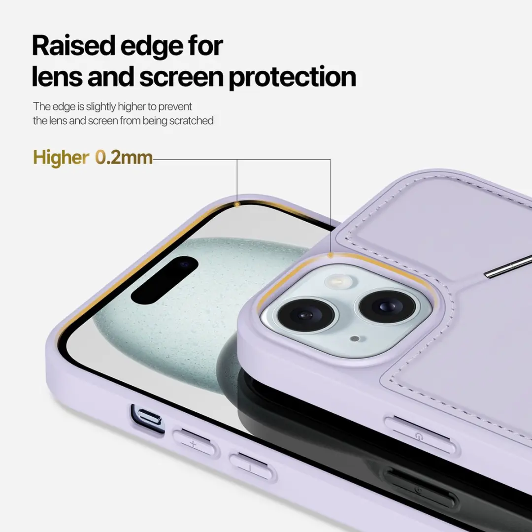 Dux Ducis Rafi Mag Series iPhone 15 Plus Hoesje - Paars
