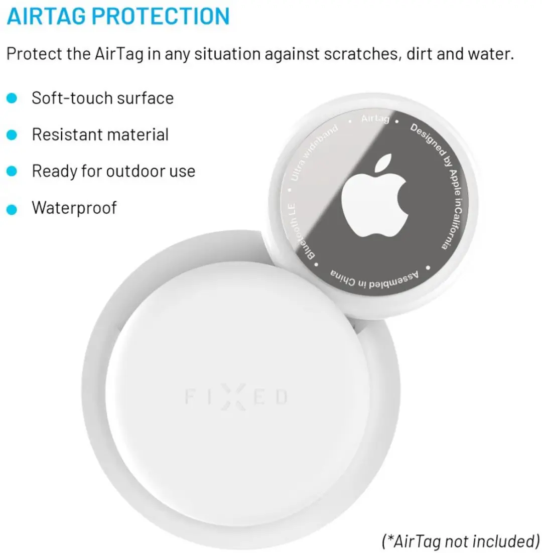 Fixed Silky Sticker AirTag Houder