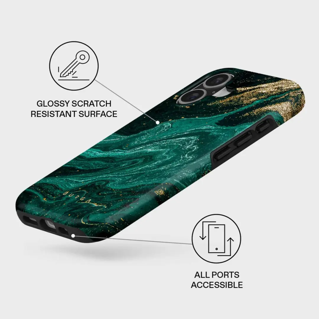 Burga Tough MagSafe Hoesje iPhone 17 - Emerald Pool