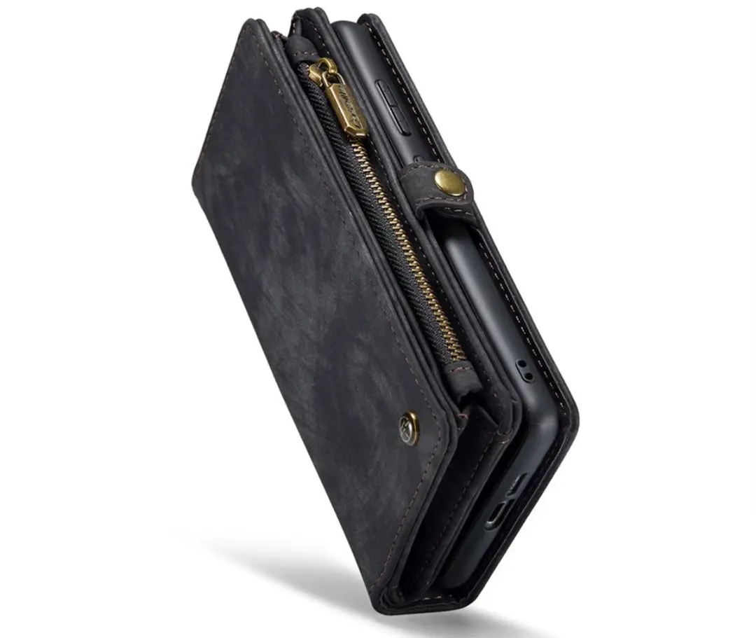 Caseme CSM8-SGA16B Bookcase Hoesje Samsung Galaxy A16 - Zwart
