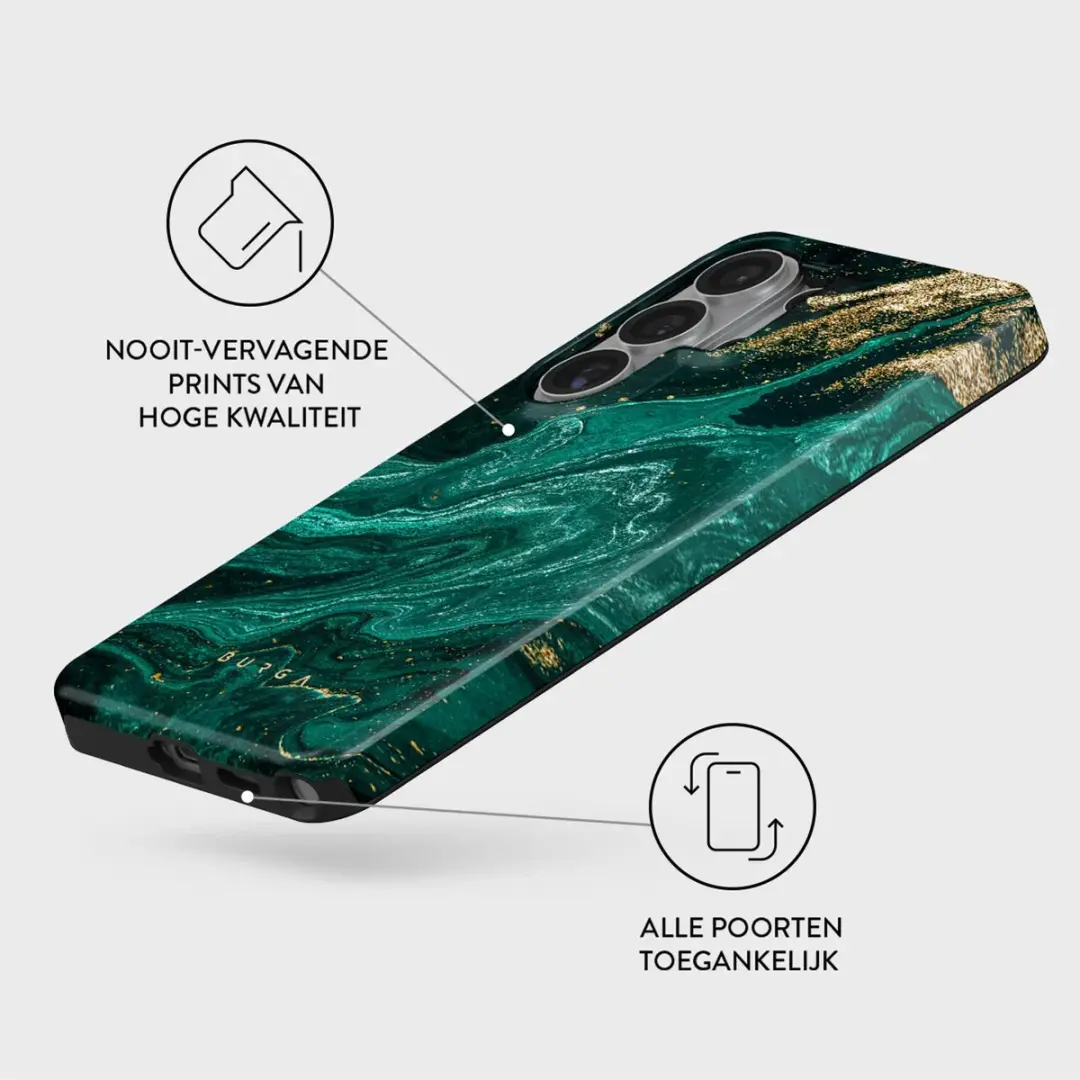Burga Tough MagSafe Hoesje - Groen - Samsung Galaxy S26 Ultra