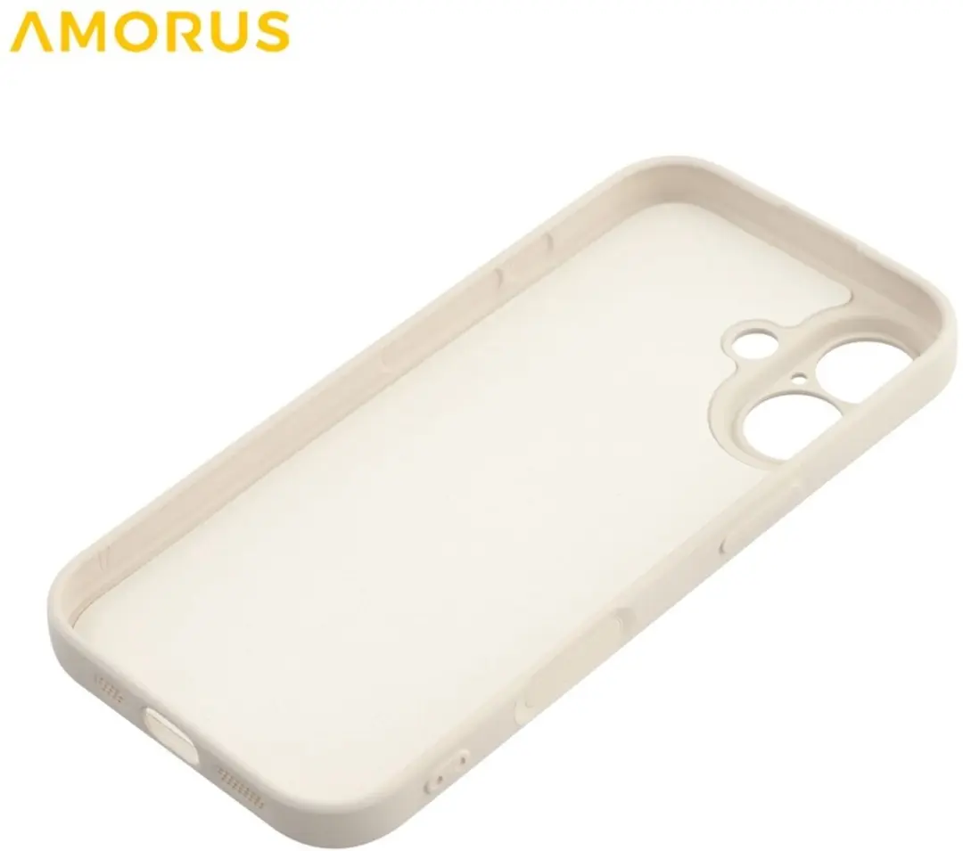 Amorus iPhone 17 Hoesje - Ecru