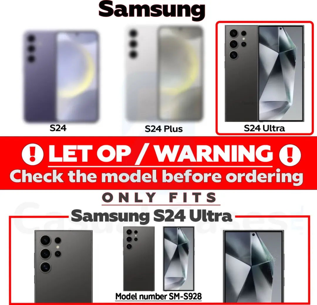 Dux Ducis Aimo Hoesje Samsung Galaxy S24 Ultra - Magnetisch - Zwart