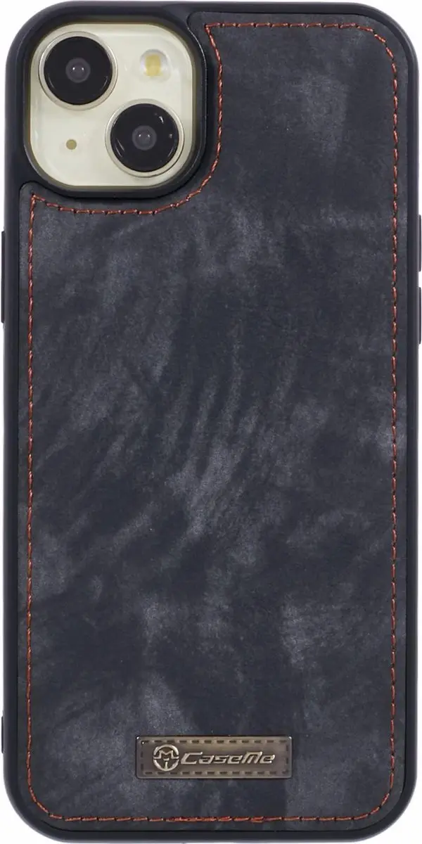 Caseme iPhone 15 Plus Backcover - 8 Pasjes - Zwart