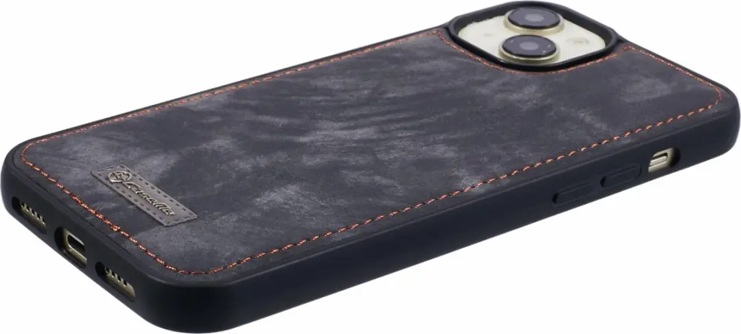 Caseme iPhone 15 Plus Backcover - 8 Pasjes - Zwart - afbeelding 6 van 6