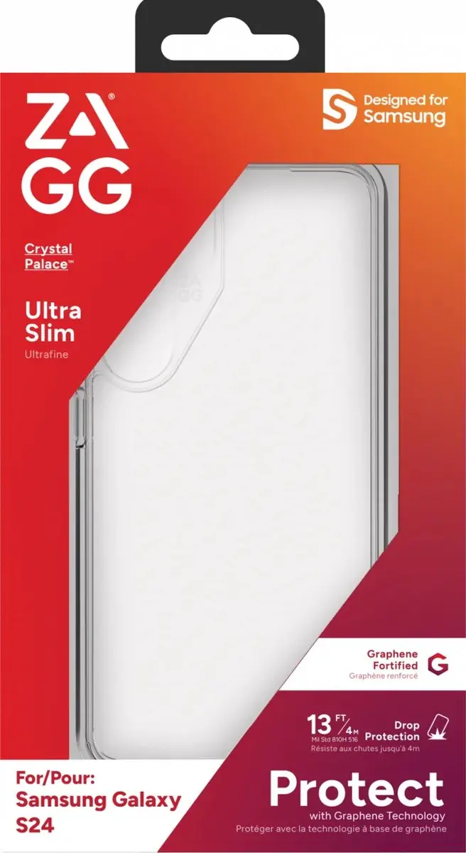 ZAGG Crystal Palace Hoesje 702313566 - Transparant