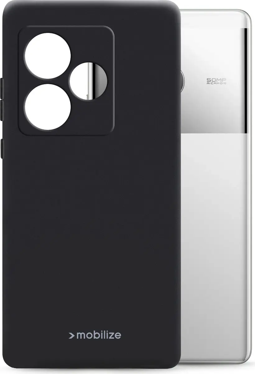 Mobilize Realme GT 6 Hoesje TPU - Zwart MOB-RGCMB-GT6