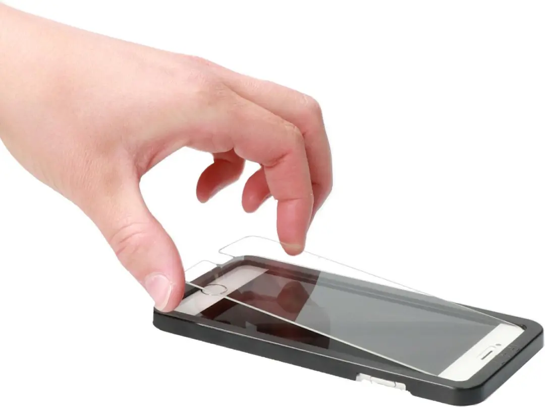 Mobiparts Screenprotector iPhone 6/7/8/SE - Gehard Glas Anti-bacterieel