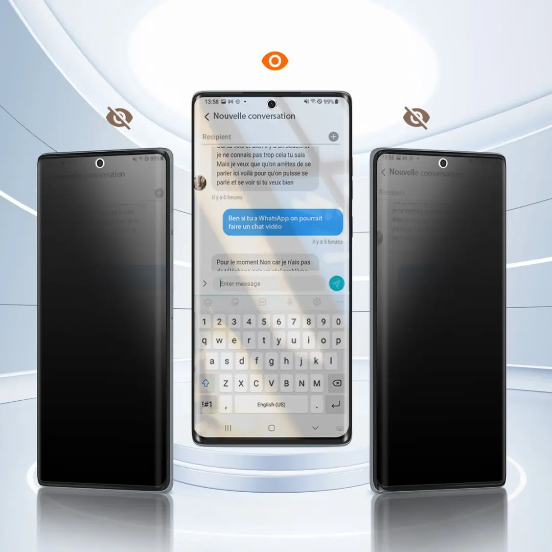 Imak Screenprotector Motorola Edge 50/60 Fusion - Zwart