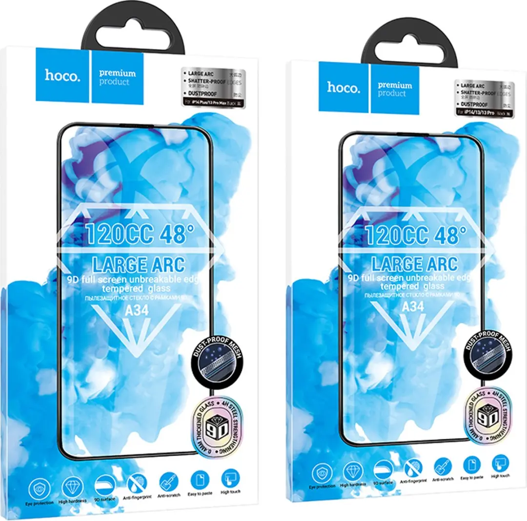 Hoco Glasfolie iPhone 15 Pro Max - Anti-Kras