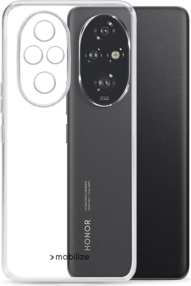 Mobilize MOB-GCC-HON200PRO Hoesje Honor 200 Pro - Transparant