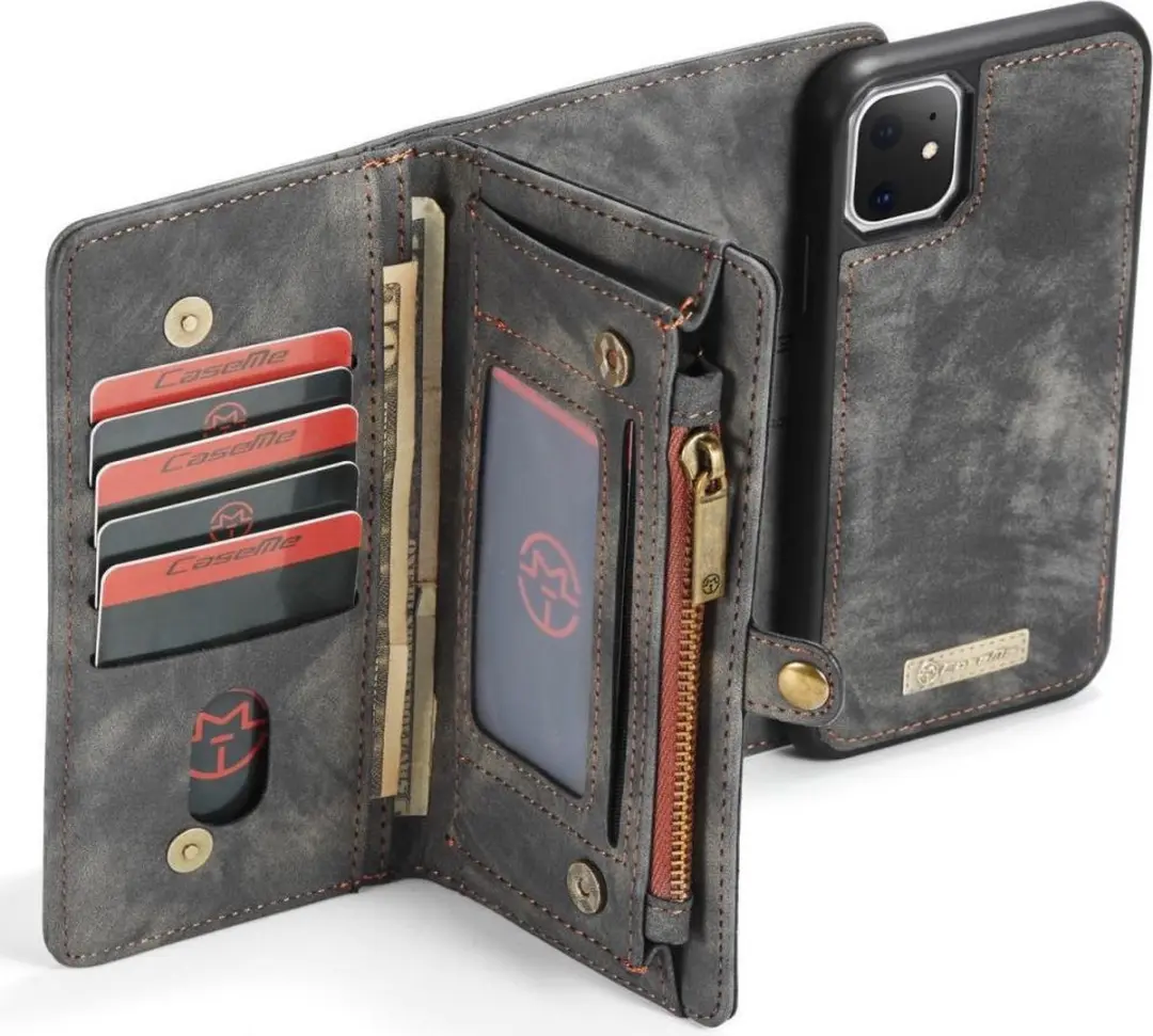 Caseme 008 Book Case iPhone 11 Hoesje