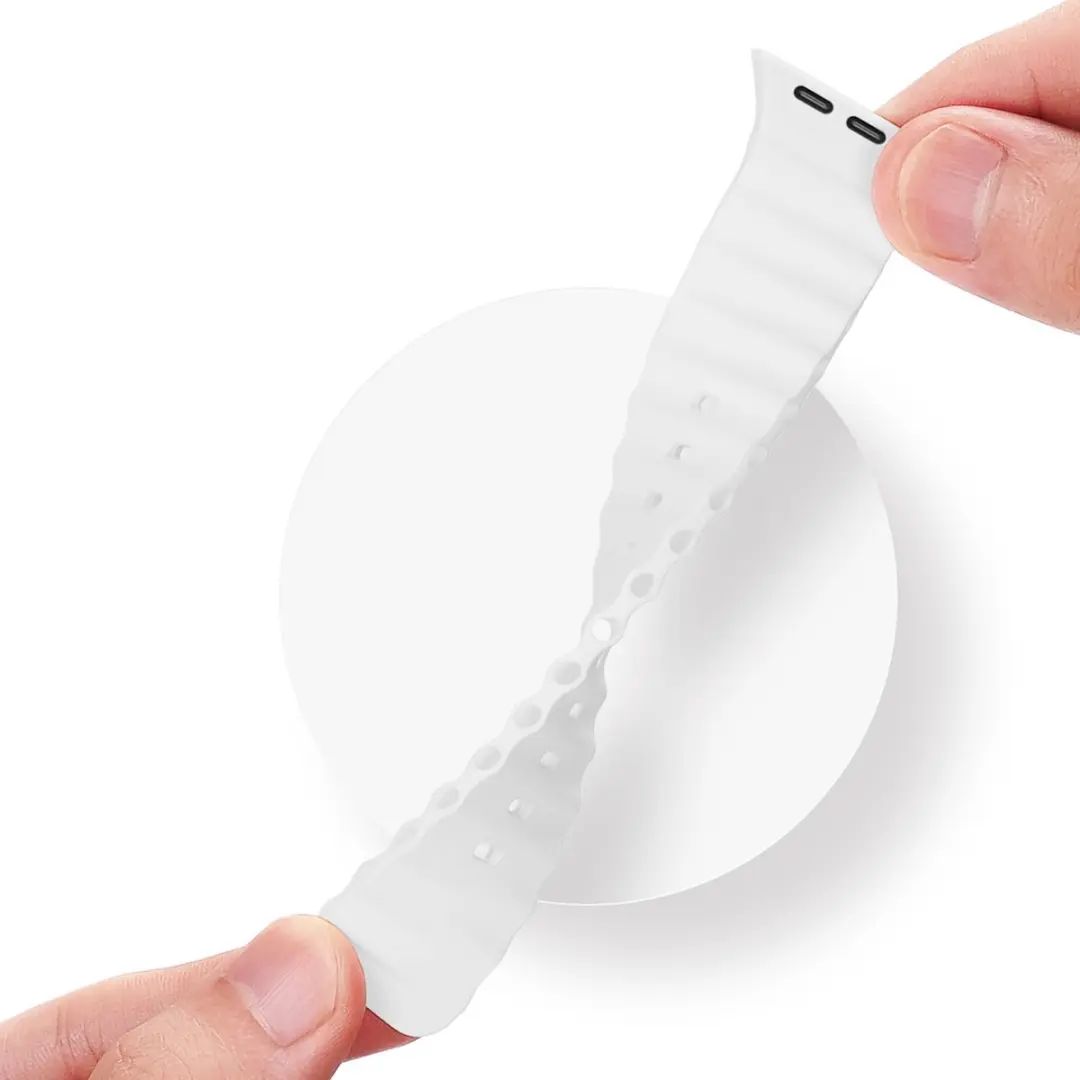 Dux Ducis Strap Horlogeband 6934913033852 - Wit - Siliconen - 44/41/42/38/40/45mm