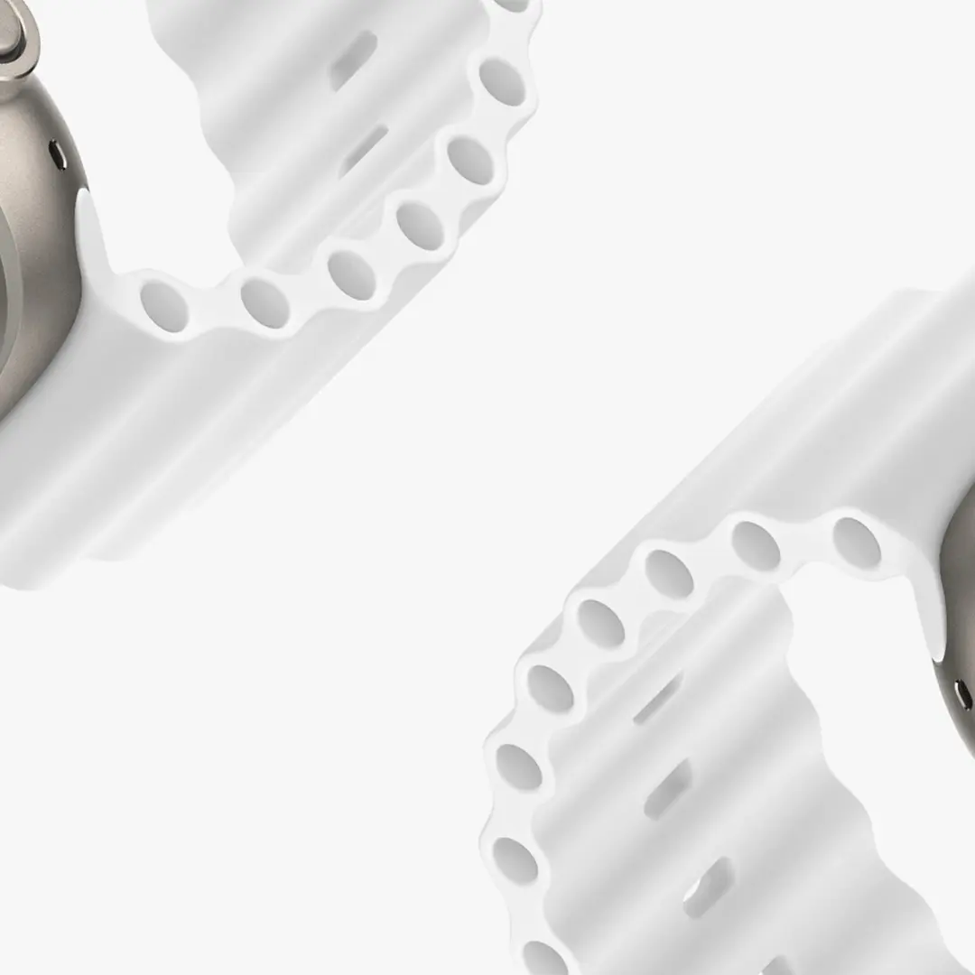 Dux Ducis Strap Horlogeband 6934913033852 - Wit - Siliconen - 44/41/42/38/40/45mm - afbeelding 6 van 6