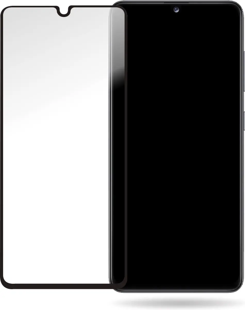 Mobilize Samsung Galaxy A41 Glazen Screenprotector - Zwart