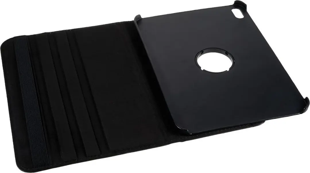 Caseme Coverup Tablethoes iPad 10.9 (2022/2025) - 360° Draaiend - Zwart