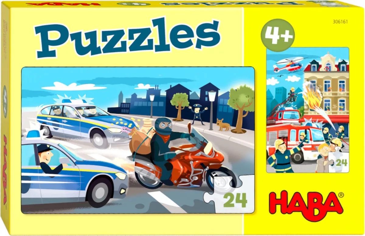 Haba Legpuzzel Puzzels in Actie Junior 48 Stuks